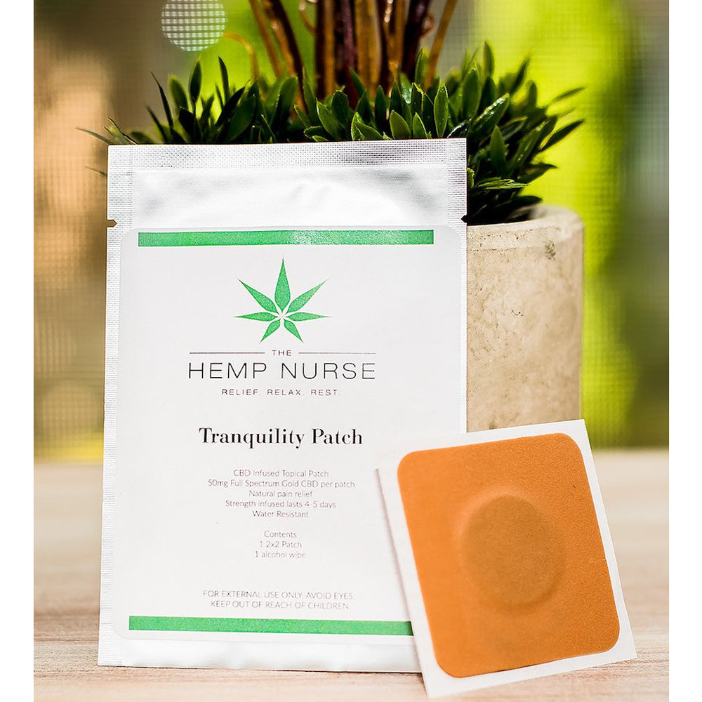 Tranquility Topical CBD Pain Relief Patch - 50mg