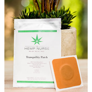 Tranquility Topical CBD Pain Relief Patch - 50mg