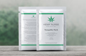 Tranquility 100mg CBD Topical Hemp Extract Patch - 2 Patches